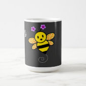 Mama zur Bienenkaffee-Tasse Kaffeetasse (Mittel)