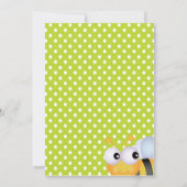 Mama zur Einladung einer Babydusche (Rückseite)