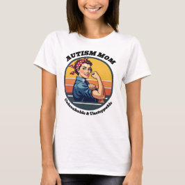 Mama zur Sensibilisierung für Autismus - unaufhalt T-Shirt