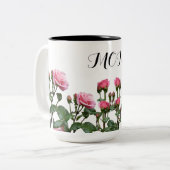 MAMA Zwei-Tonen-KAFFEE-TASSE Zweifarbige Tasse (Vorderseite Links)