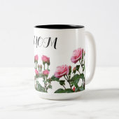 MAMA Zwei-Tonen-KAFFEE-TASSE Zweifarbige Tasse (VorderseiteRechts)