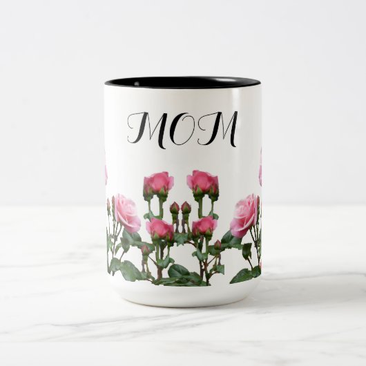 MAMA Zwei-Tonen-KAFFEE-TASSE Zweifarbige Tasse (Mittel)