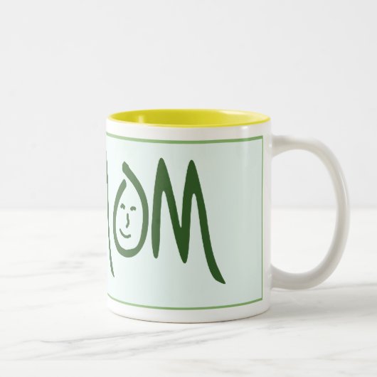Mama Zweifarbige Tasse (Rechts)