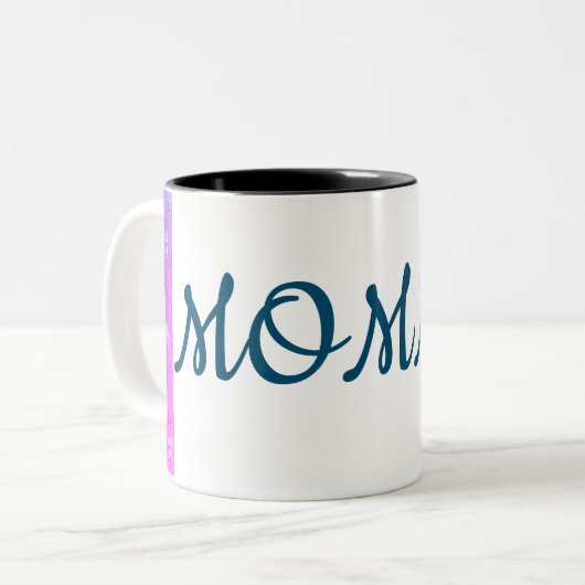 Mama Zweifarbige Tasse (Vorderseite Links)