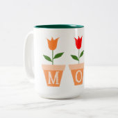 MAMA ZWEIFARBIGE TASSE (Vorderseite Links)