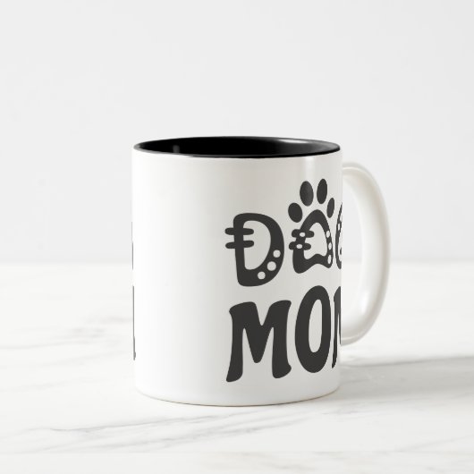 Mama Zweifarbige Tasse (VorderseiteRechts)