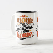 Mama Zweifarbige Tasse (Vorderseite Links)