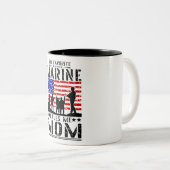 Mama Zweifarbige Tasse (VorderseiteRechts)