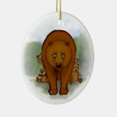 Mamabär Keramikornament (Rechts)