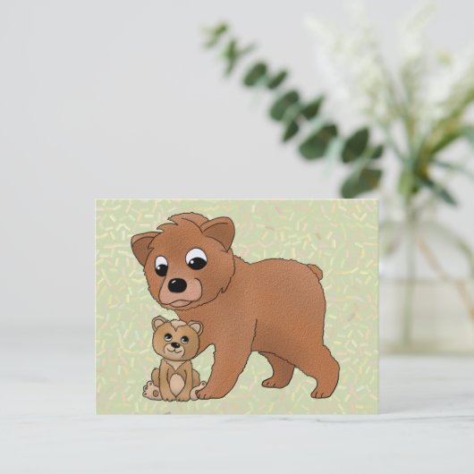 Mamabär Postkarte (Stehend Vorderseite)