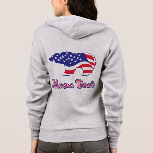 MamaBear Hoodie (Rückseite)