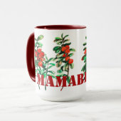 MAMABERRY mit roter Longonbeere Tasse (Vorderseite Links)