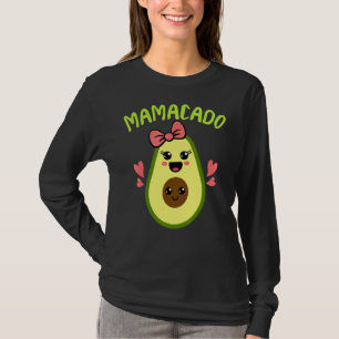 Mamacado Avocado Mama Schwangerschaft Ankündigung T-Shirt