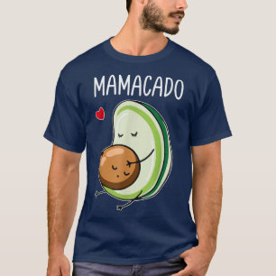 Mamacado Avocado Pajamas Frauen schwangere Mama Pr T-Shirt