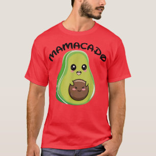 Mamacado Avocado Pregnant Mama Pregnancy Announcem T-Shirt