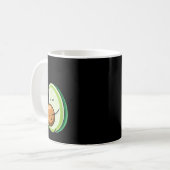 Mamacado Avocado Pregnant Mom Pregnancy Avo  Kaffeetasse (Vorderseite Links)
