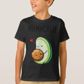 Mamacado Avocado Pregnant Mom Pregnancy Avo T-Shirt (Vorderseite)