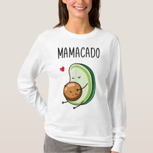 Mamacado Avocado Schwangere Mama Schwangerschaft T-Shirt