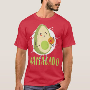 Mamacado Avocado Seed Pregnant Mum Pregnancy Annou T-Shirt
