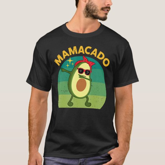 Mamacado Dabbing Avocado Kinder Männer Frauen Avoc T-Shirt (Vorderseite)