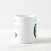 Mamacado Funny Avocado Mama Design - Niedliches Pu Kaffeetasse (Mittel)