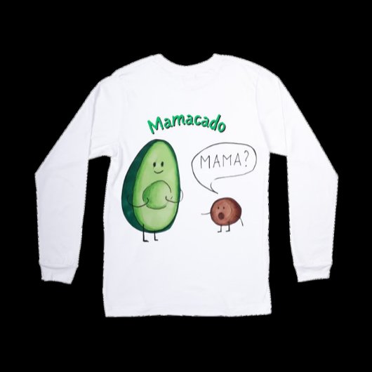 Mamacado Funny Avocado Mama Design - Niedliches Pu T-Shirt