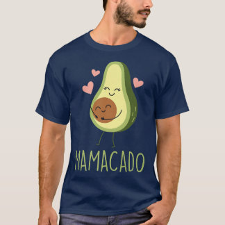 Mamacado Funny Avocado Mama Geschenke für Schwange T-Shirt