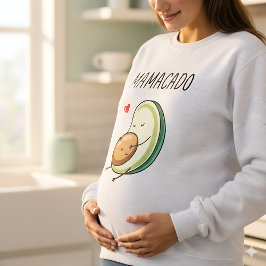 MAMACADO Lustiges Schwangerschafts-T-Shirt | Avoca Sweatshirt