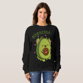 Mamacado Niedlich Avocado Funny Mama - meine Mutte Sweatshirt (Vorne ganz)