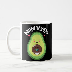 Mamacado Pregnant Avocado Pregnancy Ankündigung Kaffeetasse