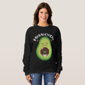 Mamacado Pregnant Avocado Pregnancy Announcement Sweatshirt (Vorne ganz)