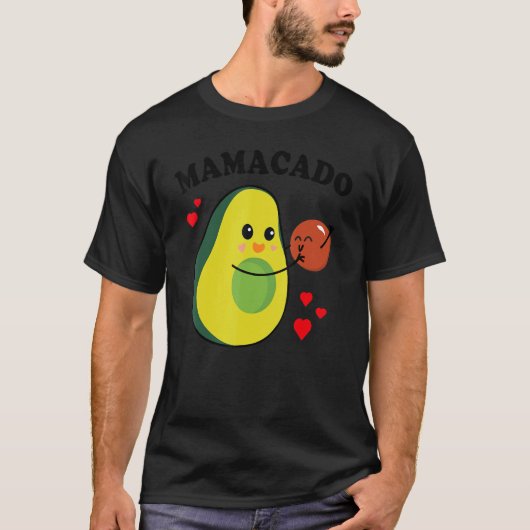 Mamacado Women Avocado Costume Kids Baby Adult Av T-Shirt (Vorderseite)