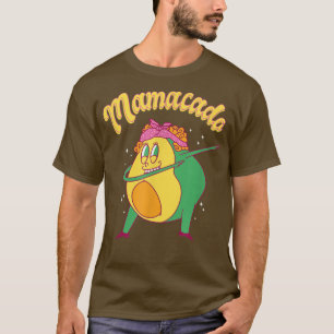 MamacadoCute Avocado Dabbing Mama Schwangerschaft T-Shirt