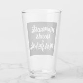 Mamacita braucht A Margarita Glas (Rückseite)
