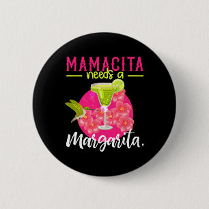 Mamacita Braucht Ein Margarita-Shirt Frauen Cinco Button