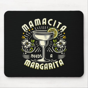 Mamacita braucht eine Margarita Lustiger Cinco De Mousepad