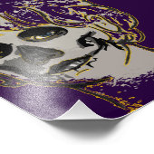 Mamacita calavera fotodruck (Ecke)