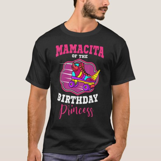 Mamacita der Princess Roller Skate SA T-Shirt (Vorderseite)