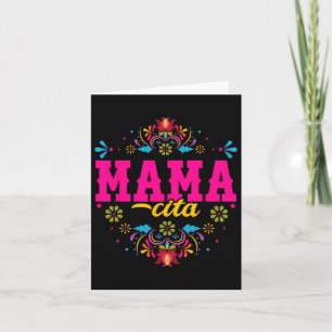 Mamacita First Fiesta Geburtstag für Frauen - Kakt Karte