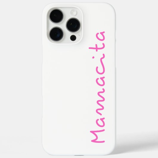 Mamacita iPhone-Hülle Case-Mate iPhone Hülle (Rückseite)