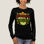 mamacita-needs-margarita-cinco-de-mayo-typography- Tri-Blend shirt (Vorderseite)
