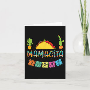 Mamacita Taco Shirt Mexican Fiesta Cactus Cinco De Karte