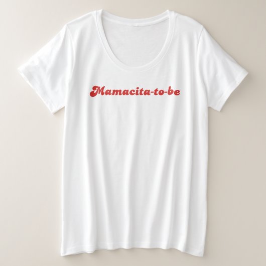 Mamacita-to-be Maternity Shirt (Design vorne)