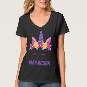Mamacorn Adorable Unicorn Mama Magischer Muttertag T-Shirt