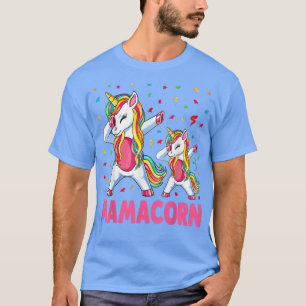 Mamacorn-Einhorn-Mutter-Baby-lustig-Muttertag für T-Shirt
