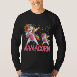 Mamacorn Einhorn Mutter Baby lustige Mutter Tag fü T-Shirt