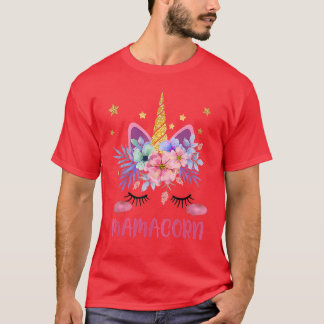 Mamacorn Funny Unicorn Kostüm Mama Mütter Tag T-Shirt