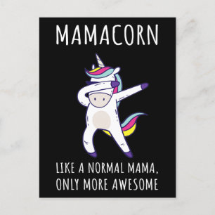 Mamacorn IV - Phantastisch Mama Unicorn Postkarte