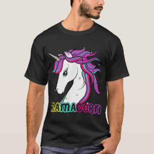 Mamacorn Niedliche Einhorn Mama Kostüme Mama Mutte T-Shirt
