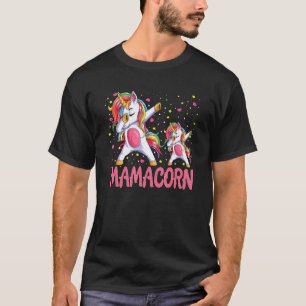 Mamacorn Unicorn Mama Baby Funny Muttertag für W T-Shirt
